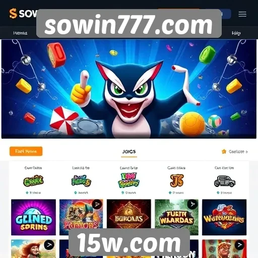 Variabilidade de jogos disponíveis no sowin777.com
