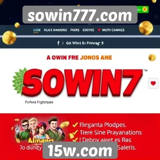 Sowin777.com oferece promoções para novos jogadores